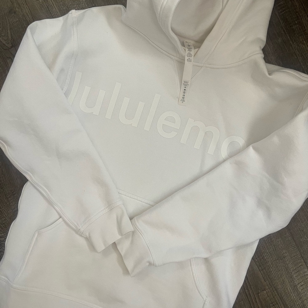 Lululemon White Hoodie